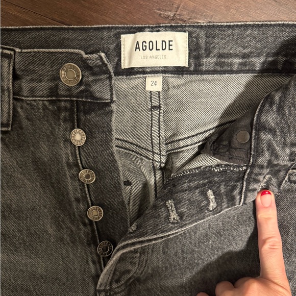 Agolde 90s Pinch Waist Ankle Straight Jean - Picture 5 of 8